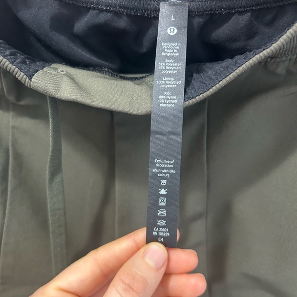 Lululemon Green Jogger Pants Dark Olive - Picture 4 of 5